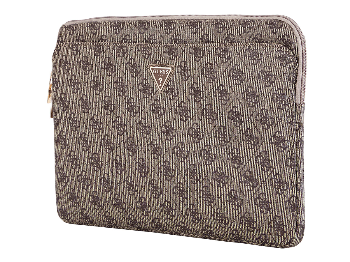 Guess Monogram Laptop Pocket Sleeve Bruin - MacBook 13