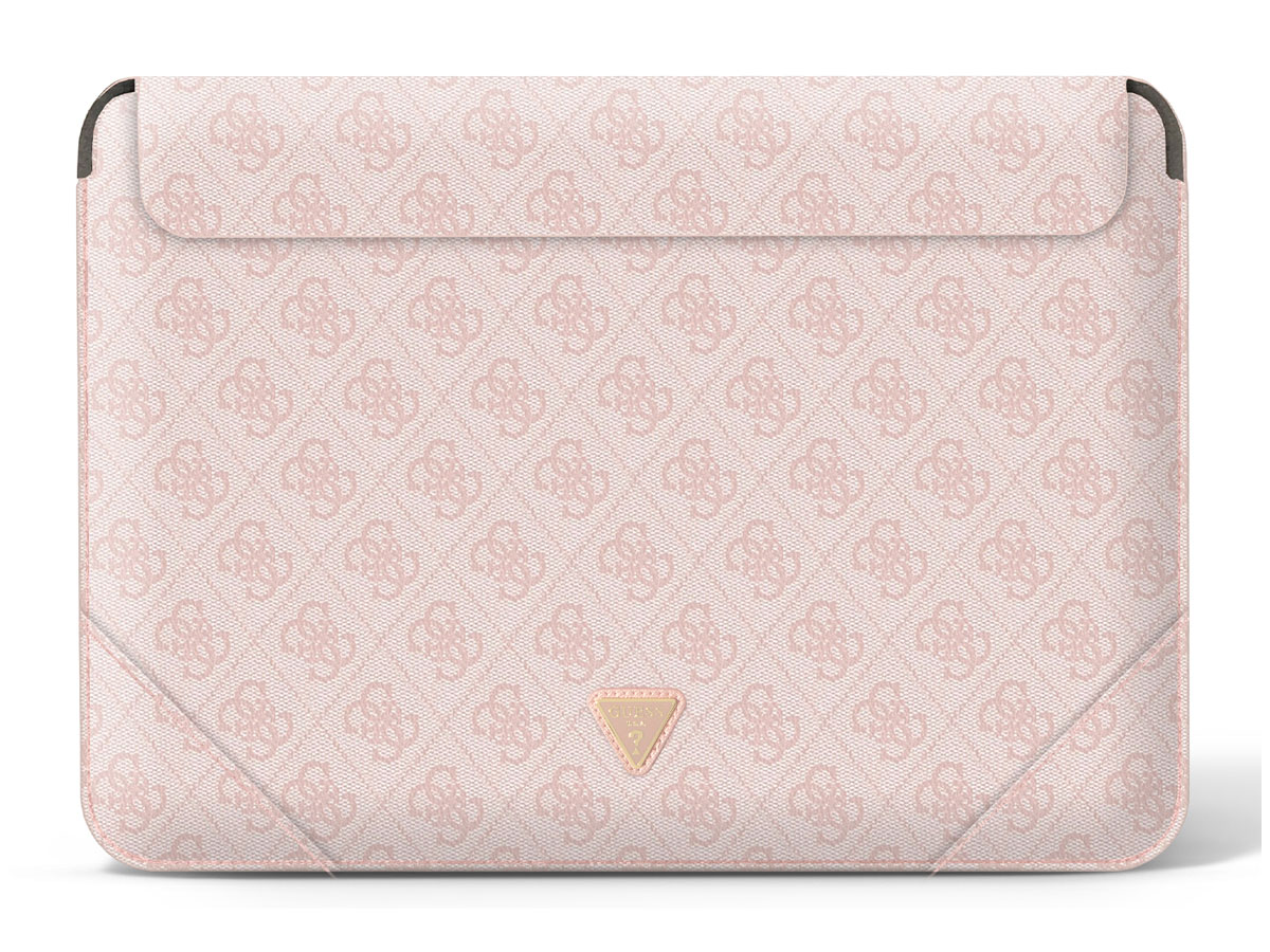 Guess Monogram Triangle Sleeve Roze - MacBook 13