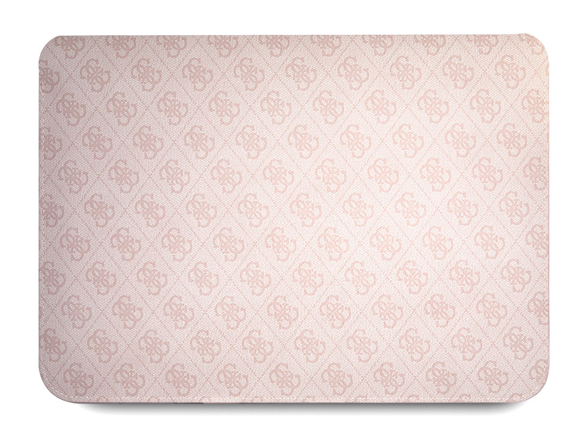 Guess Monogram Triangle Sleeve Roze - MacBook 13