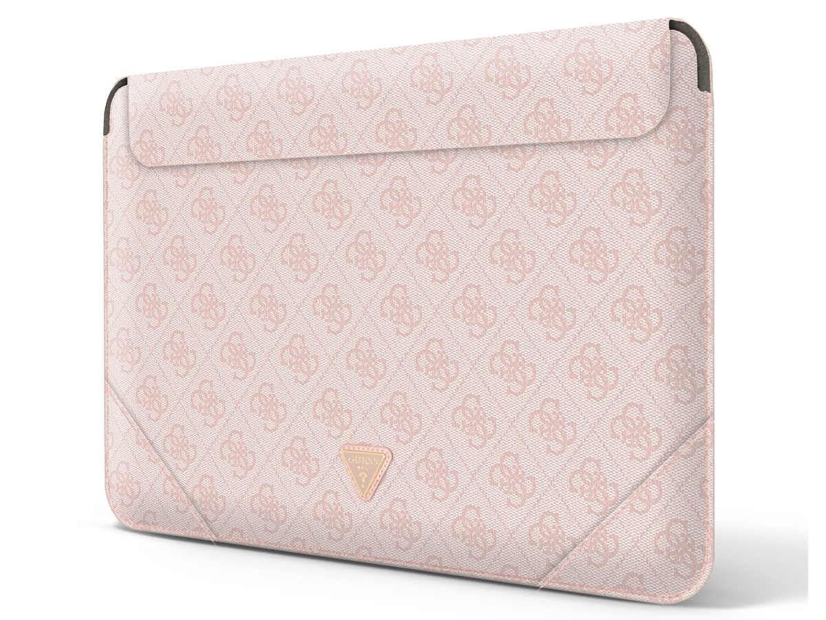 Guess Monogram Triangle Sleeve Roze - MacBook 13