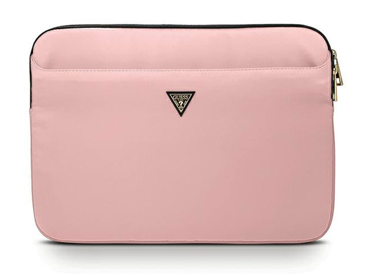 Guess Triangle Laptop Sleeve Roze - 13