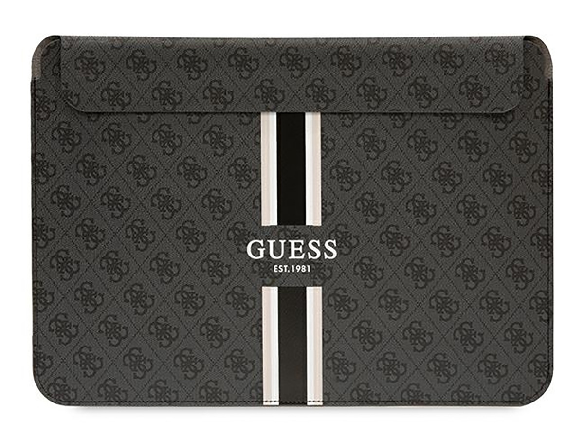 Guess Varsity Monogram Laptop Sleeve Grijs - MacBook 15