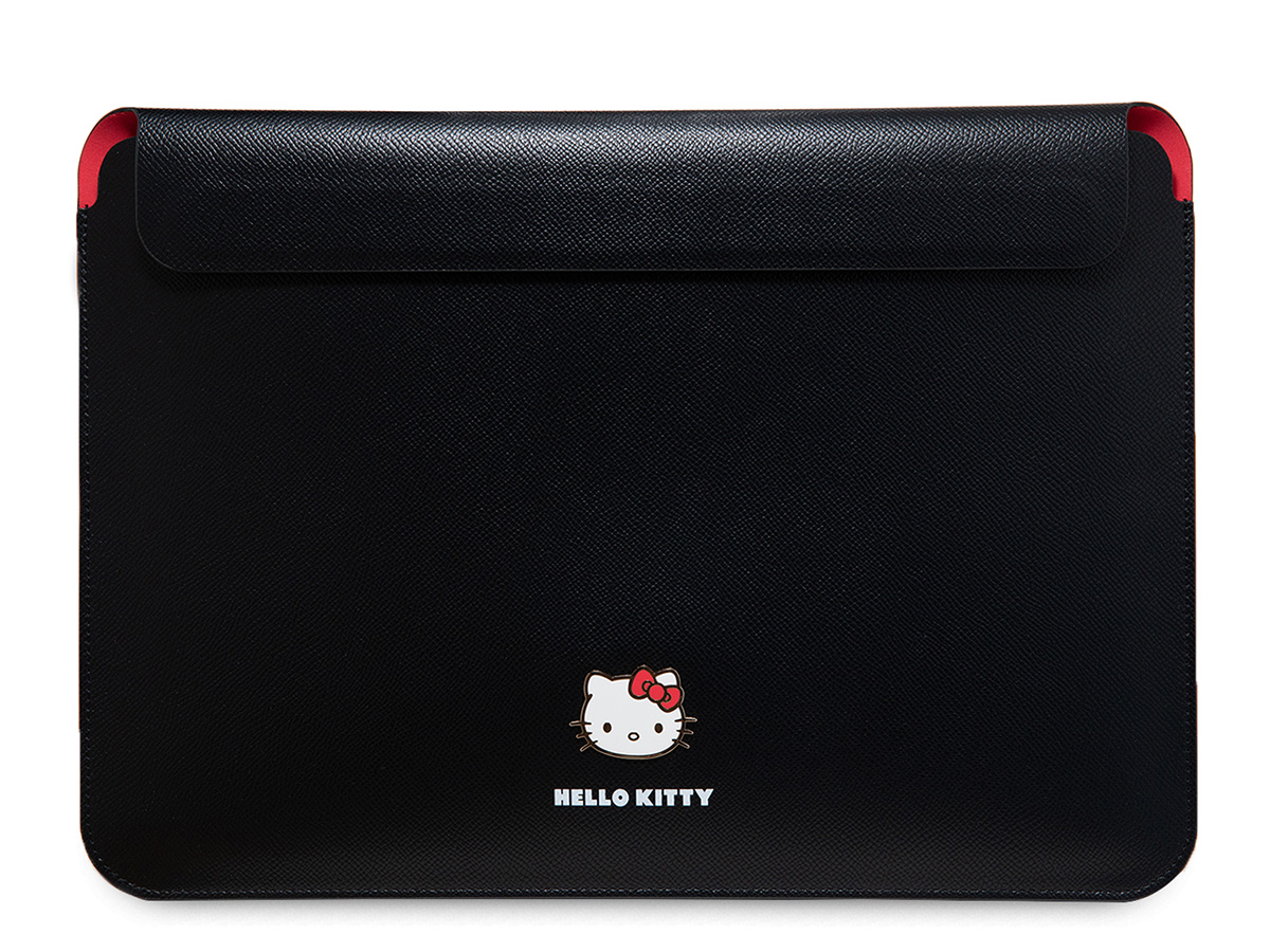 Hello Kitty Saffiano Laptop Sleeve Zwart - MacBook 13
