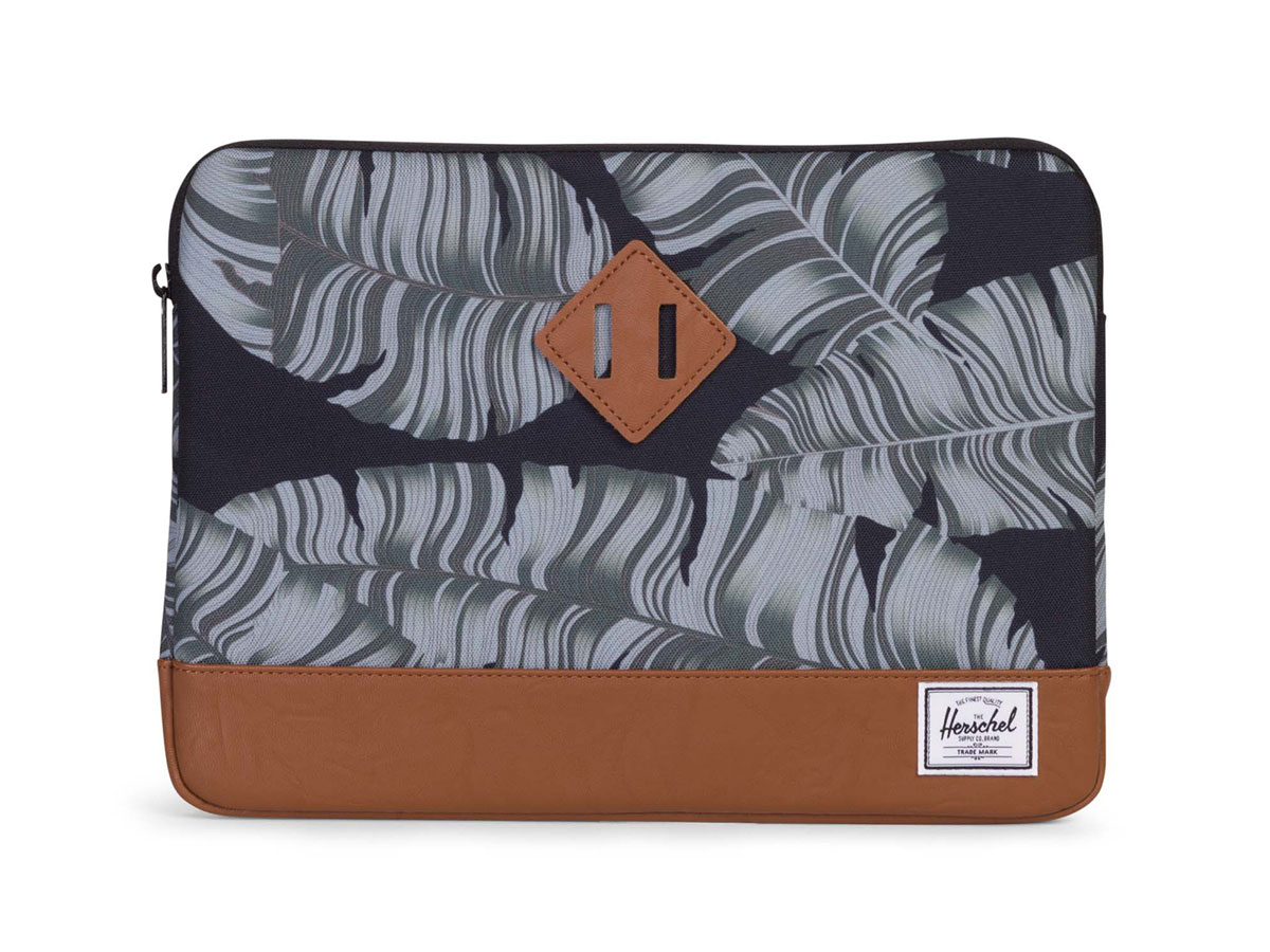 Herschel Heritage Sleeve Black Palm - MacBook Air/Pro 13