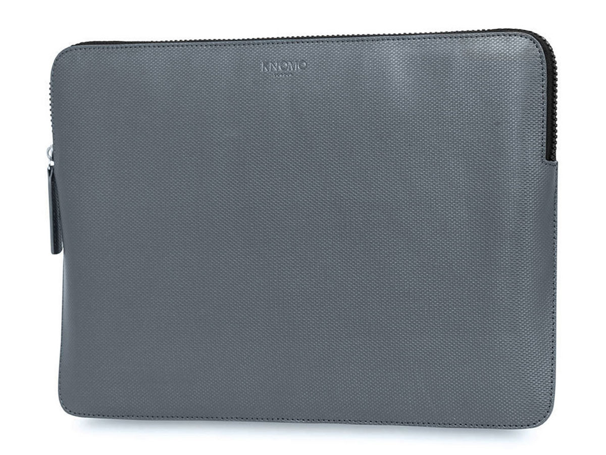 Knomo Embossed Sleeve Silver - MacBook Pro 15