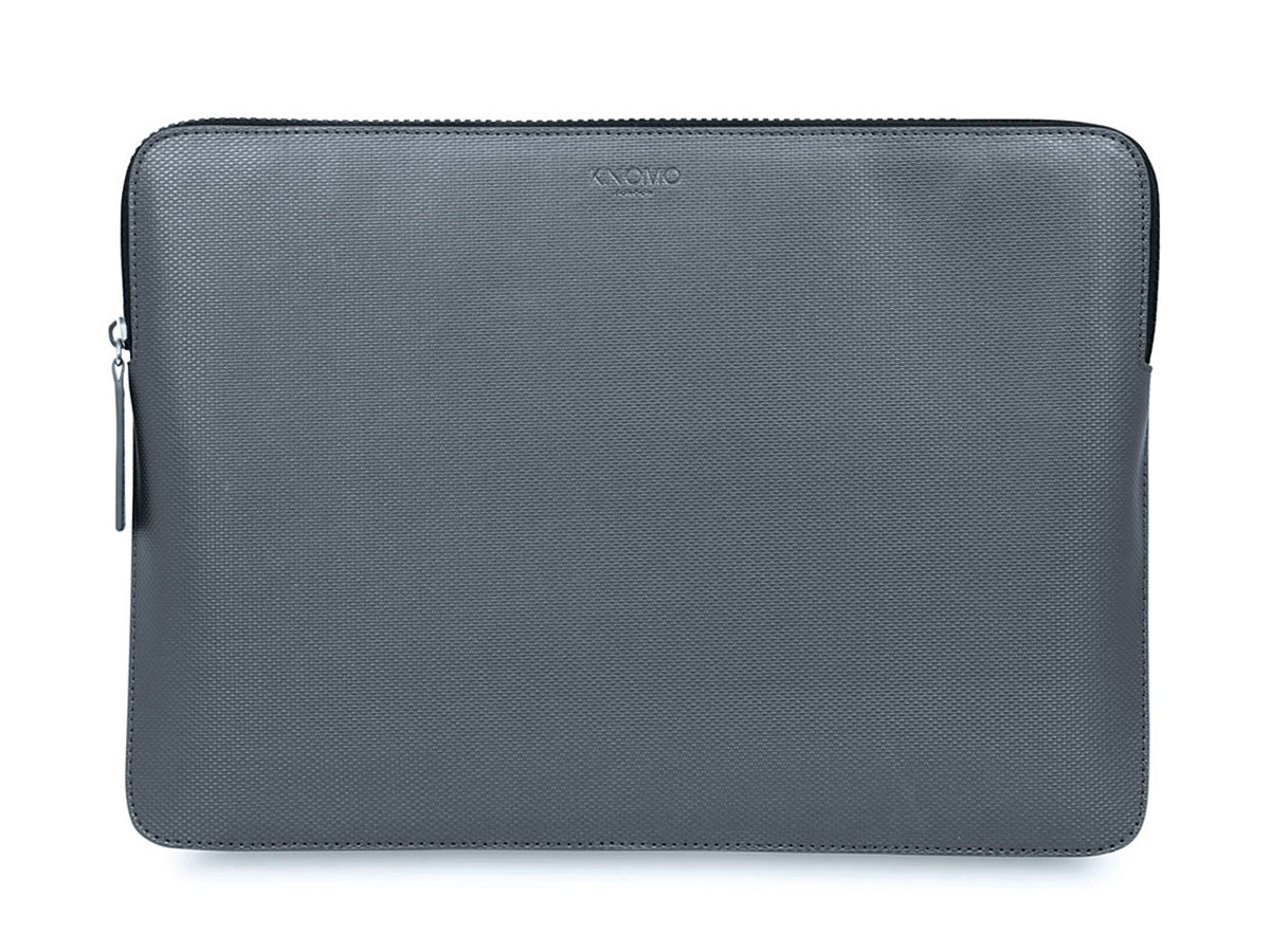 Knomo Embossed Sleeve Silver - MacBook Pro 15