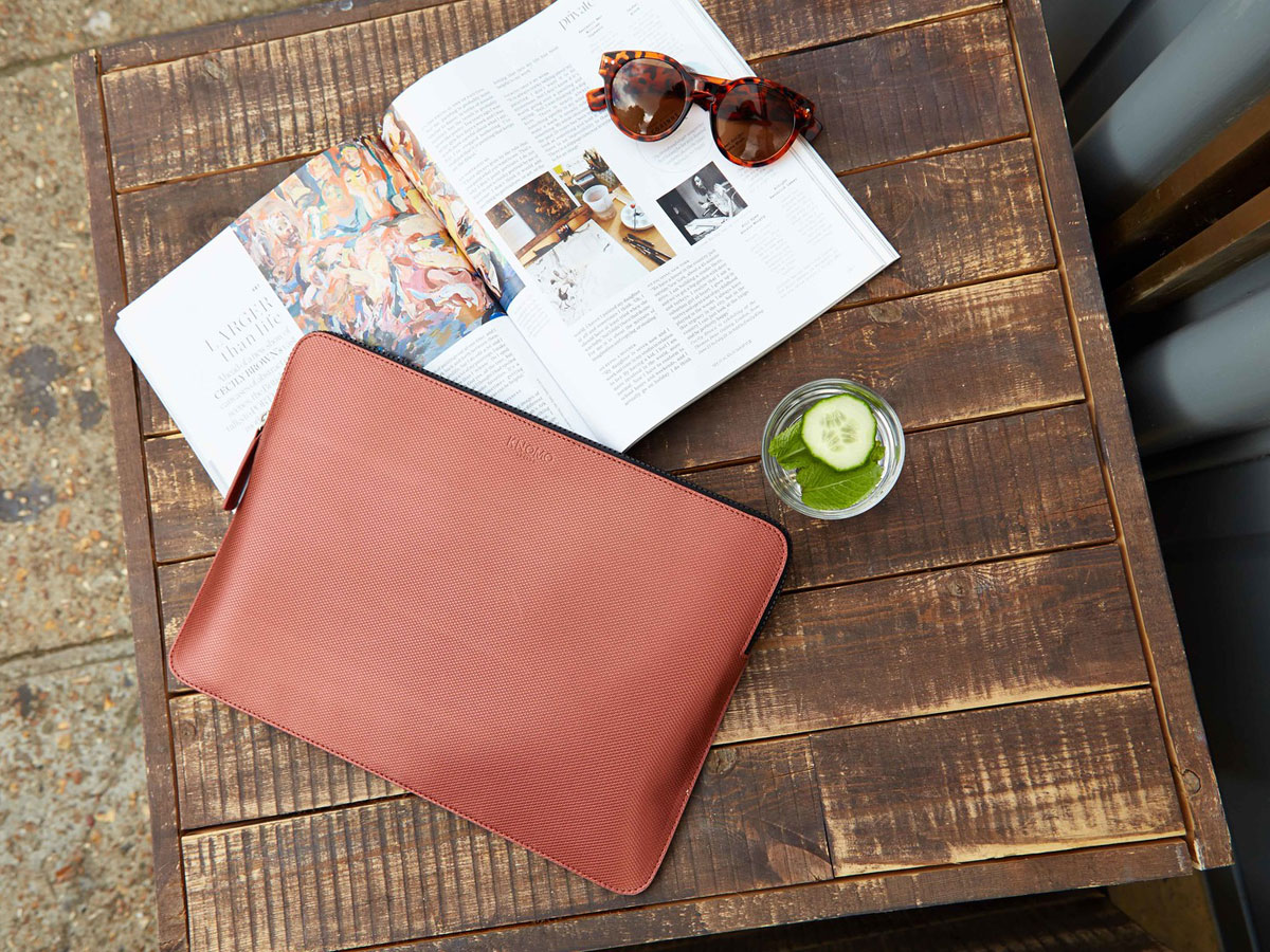 Knomo Embossed Sleeve Copper - MacBook Pro/Air 13