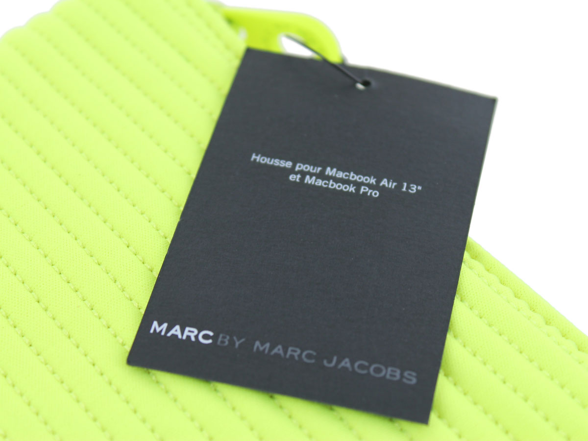 Marc by Marc Jacobs Safety Yellow Laptop Sleeve 13 inch