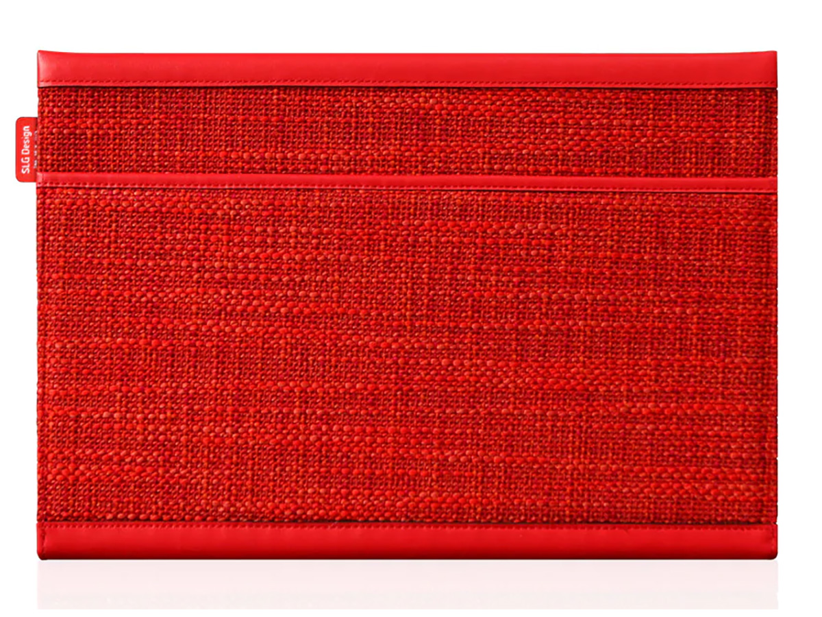 SLG D5 CSL Pouch Rood Leer - MacBook 13