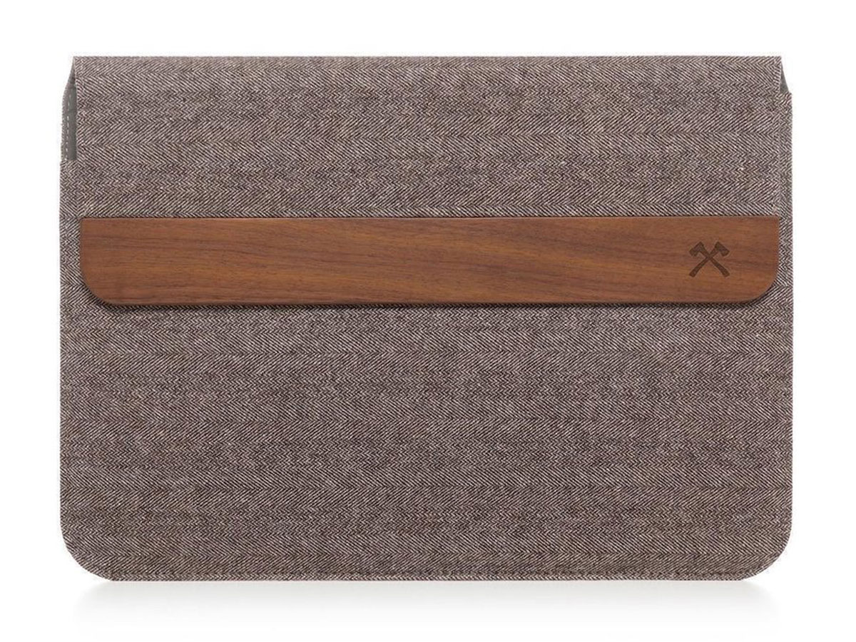 Woodcessories EcoPouch Wol & Hout - MacBook Air/Pro 13