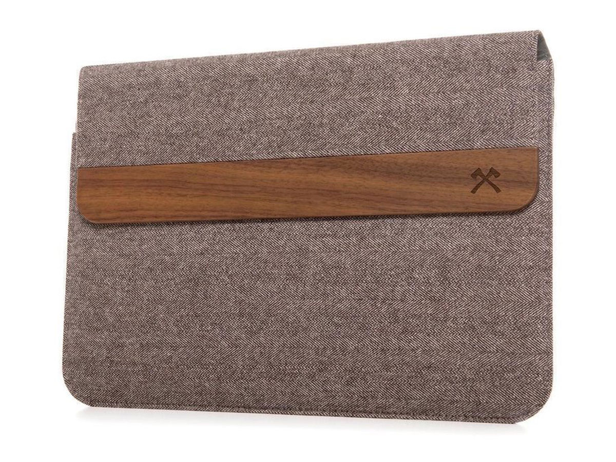 Woodcessories EcoPouch Wol & Hout - MacBook Air/Pro 13