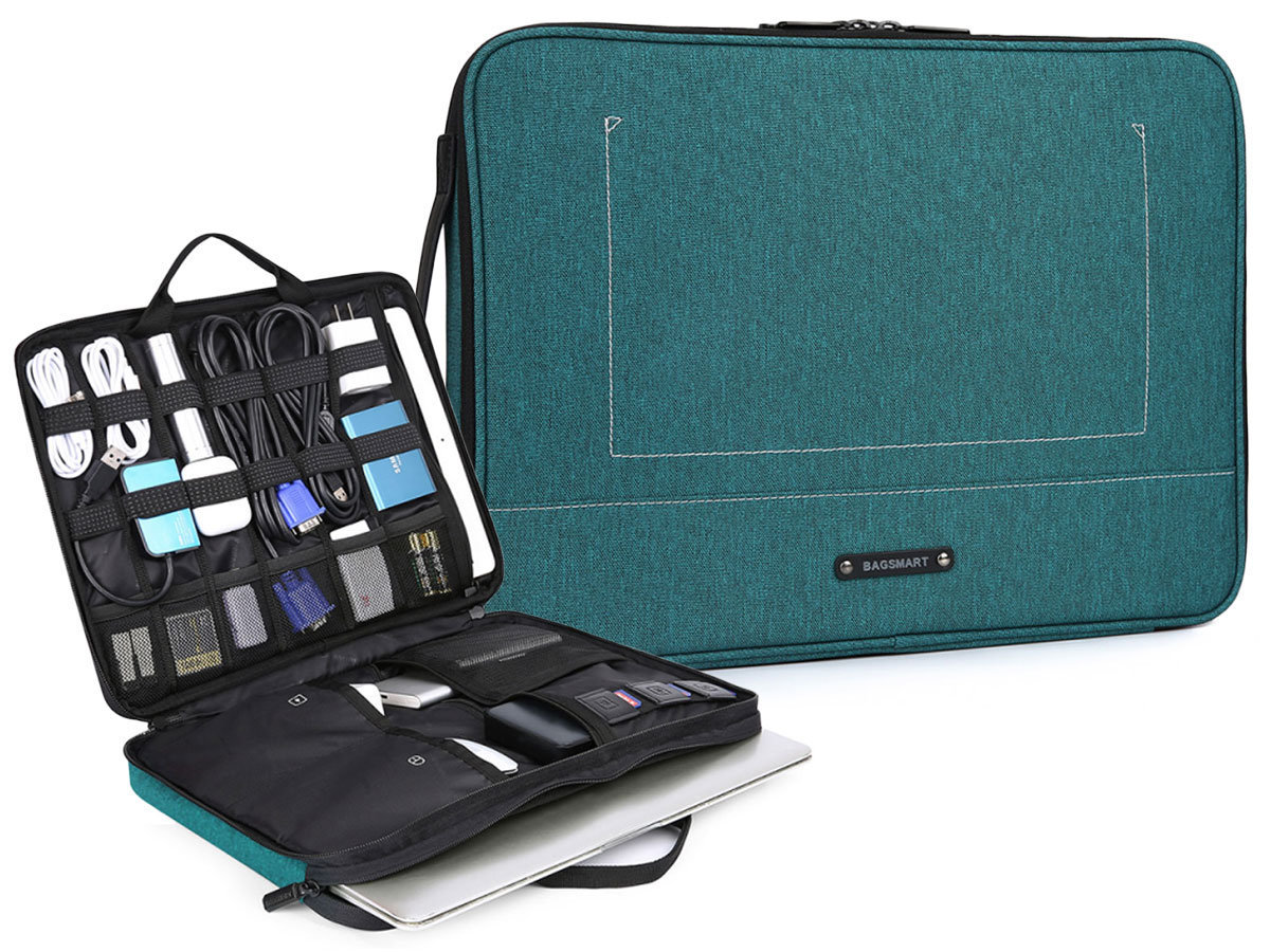 Bagsmart Mar Vista Laptop Sleeve Bag met Organiser