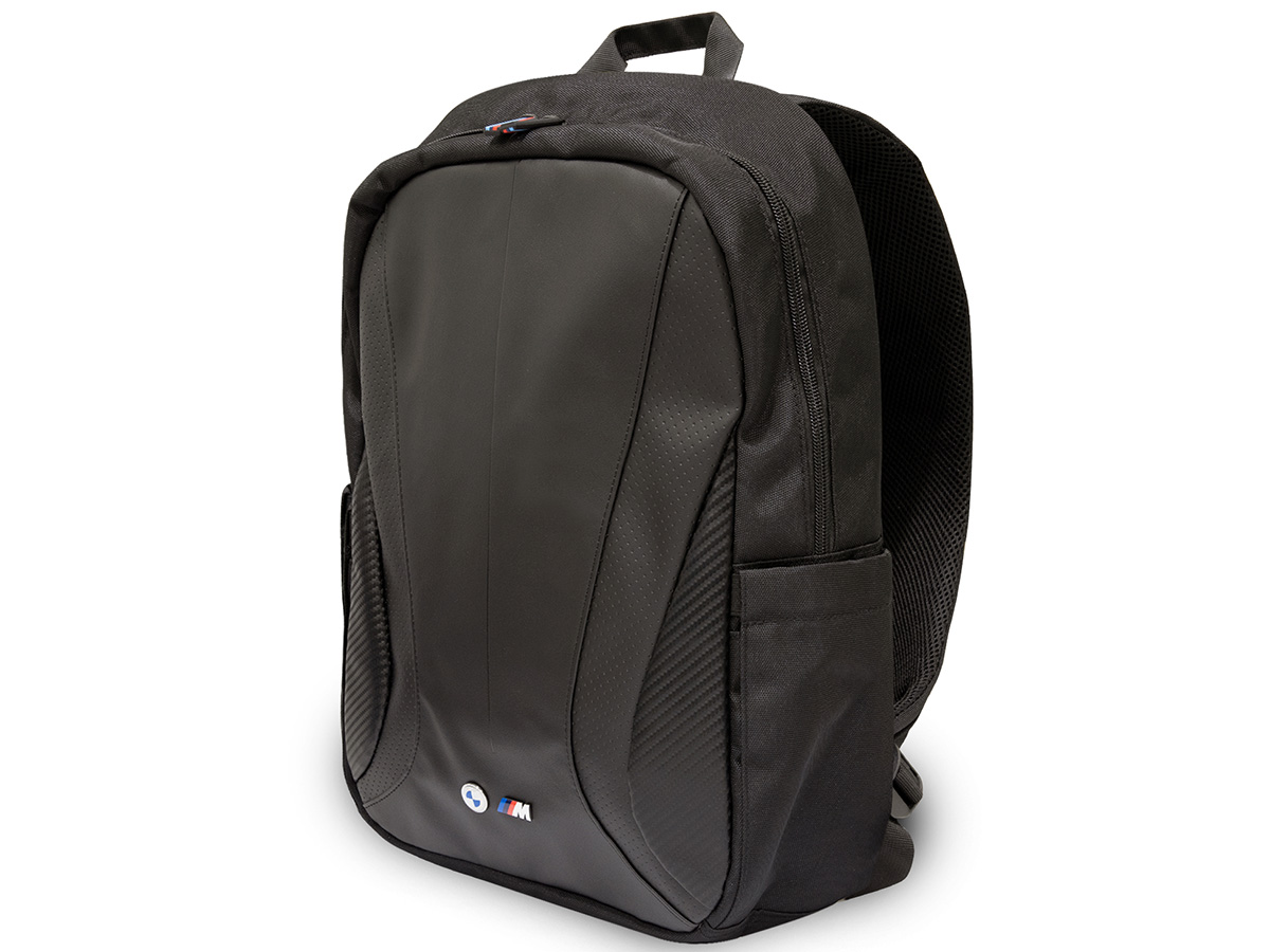 BMW M Laptop Backpack Zwart - Laptop Rugzak tot 16 inch