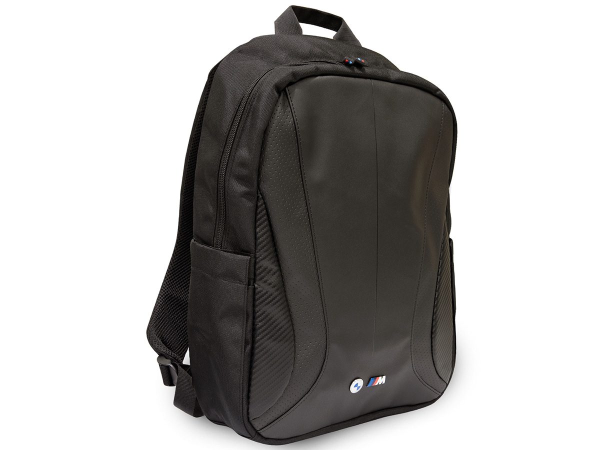 BMW M Laptop Backpack Zwart - Laptop Rugzak tot 16 inch