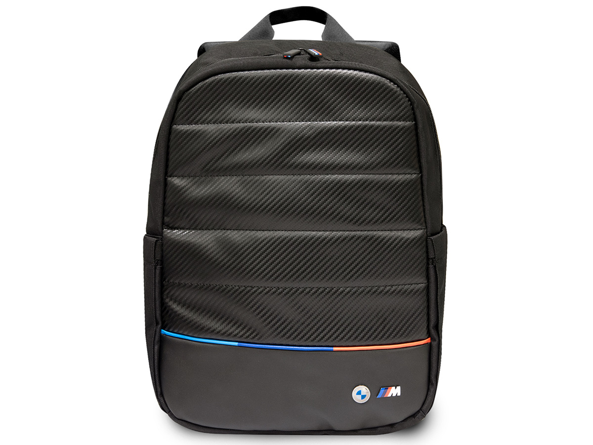 BMW M Laptop Backpack Carbon-look - Laptop Rugzak tot 16 inch