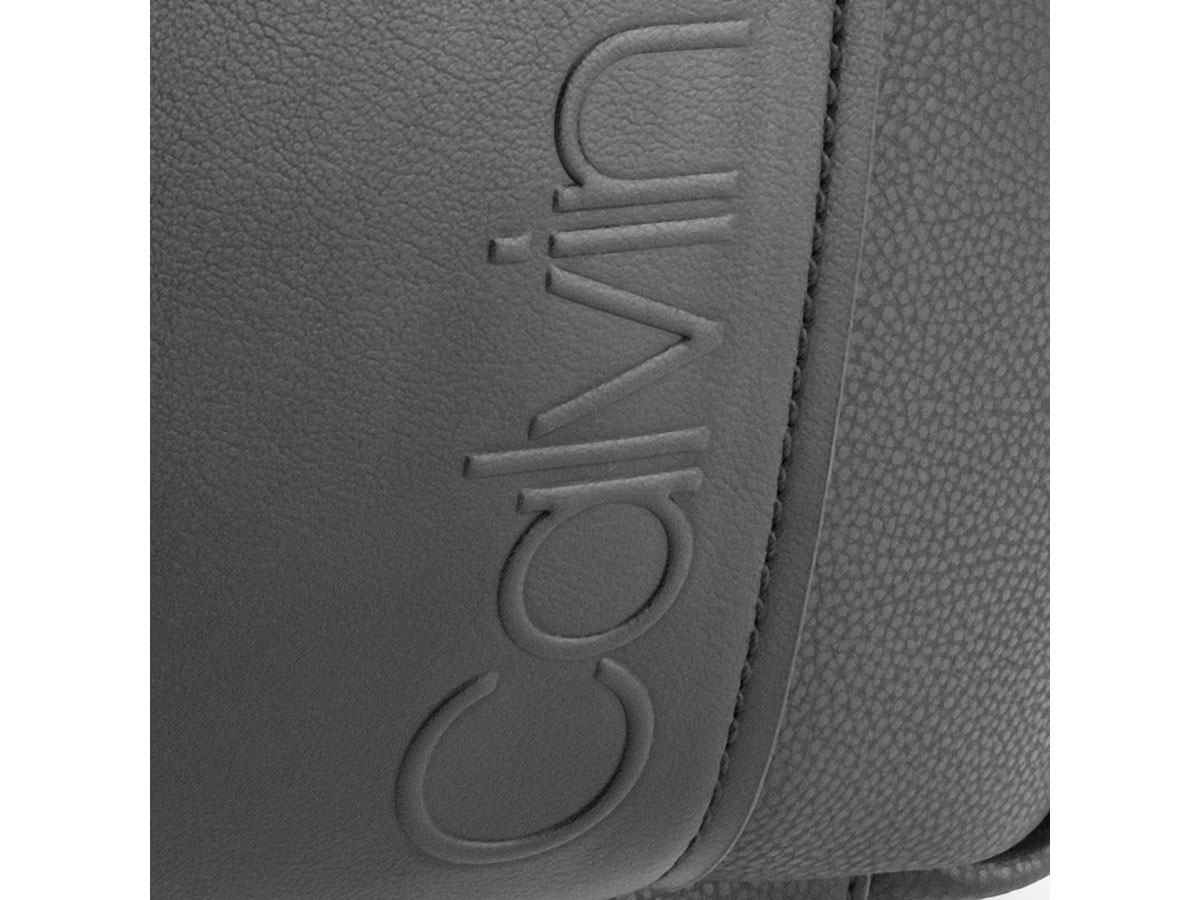 Calvin Klein Elevated Logo Laptop Bag Laptoptas Zwart