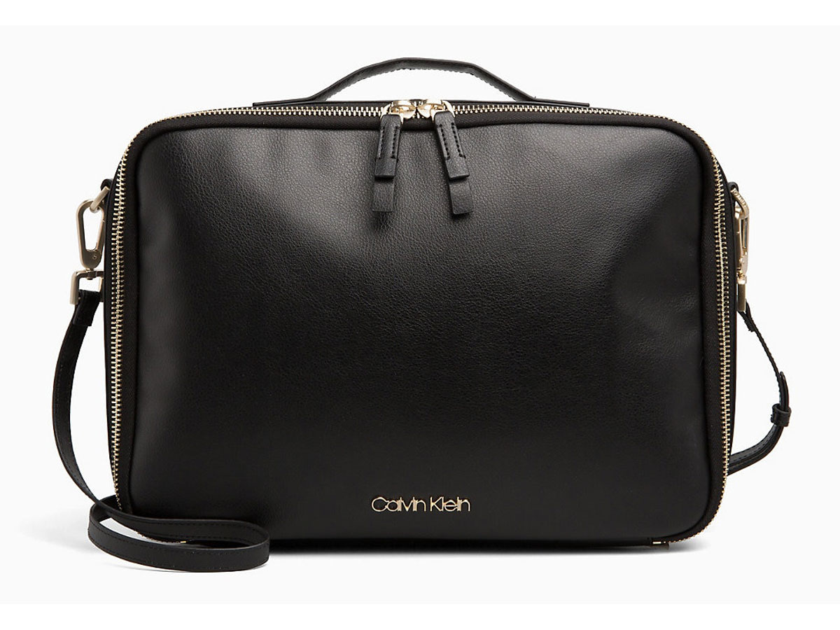 Calvin Klein Slim Laptop Bag Zwart - Laptoptas 15 inch