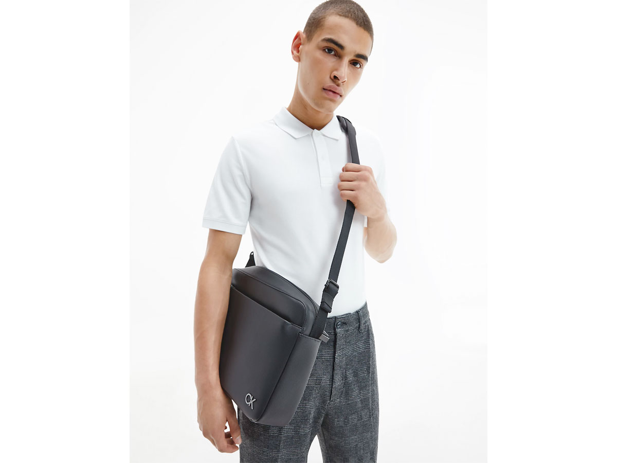 Calvin Klein Messenger Bag - Laptoptas Zwart