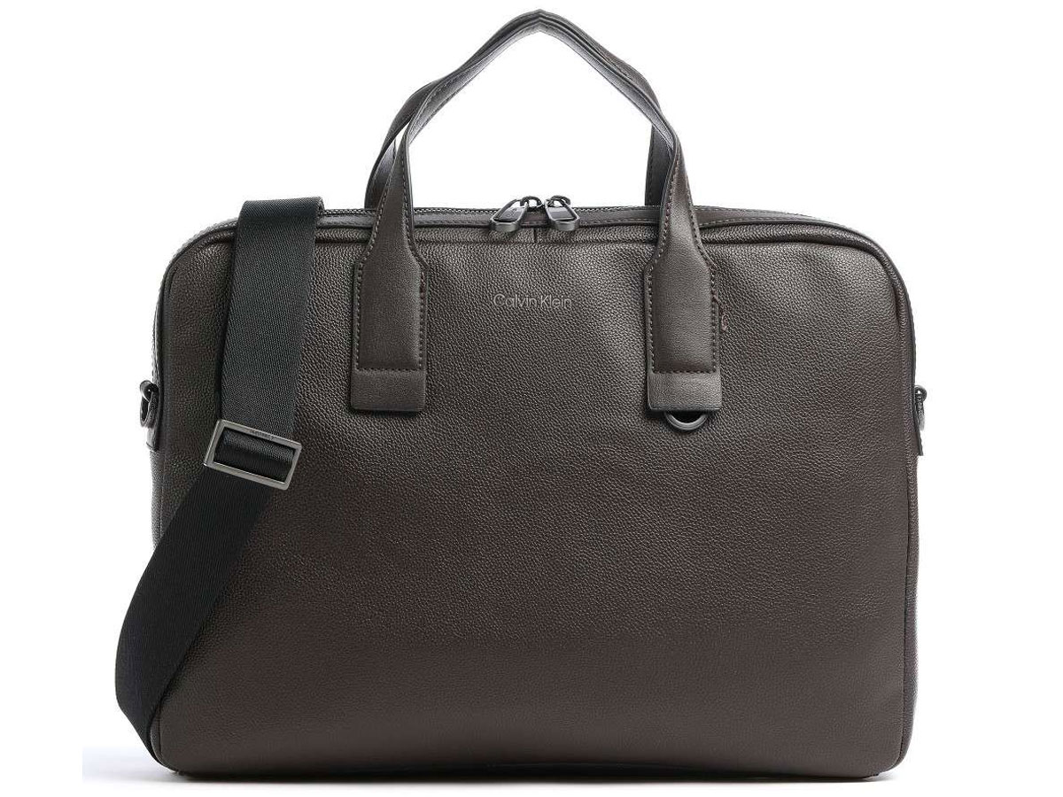 Calvin Klein Laptop Bag Warmth - Laptoptas Bruin