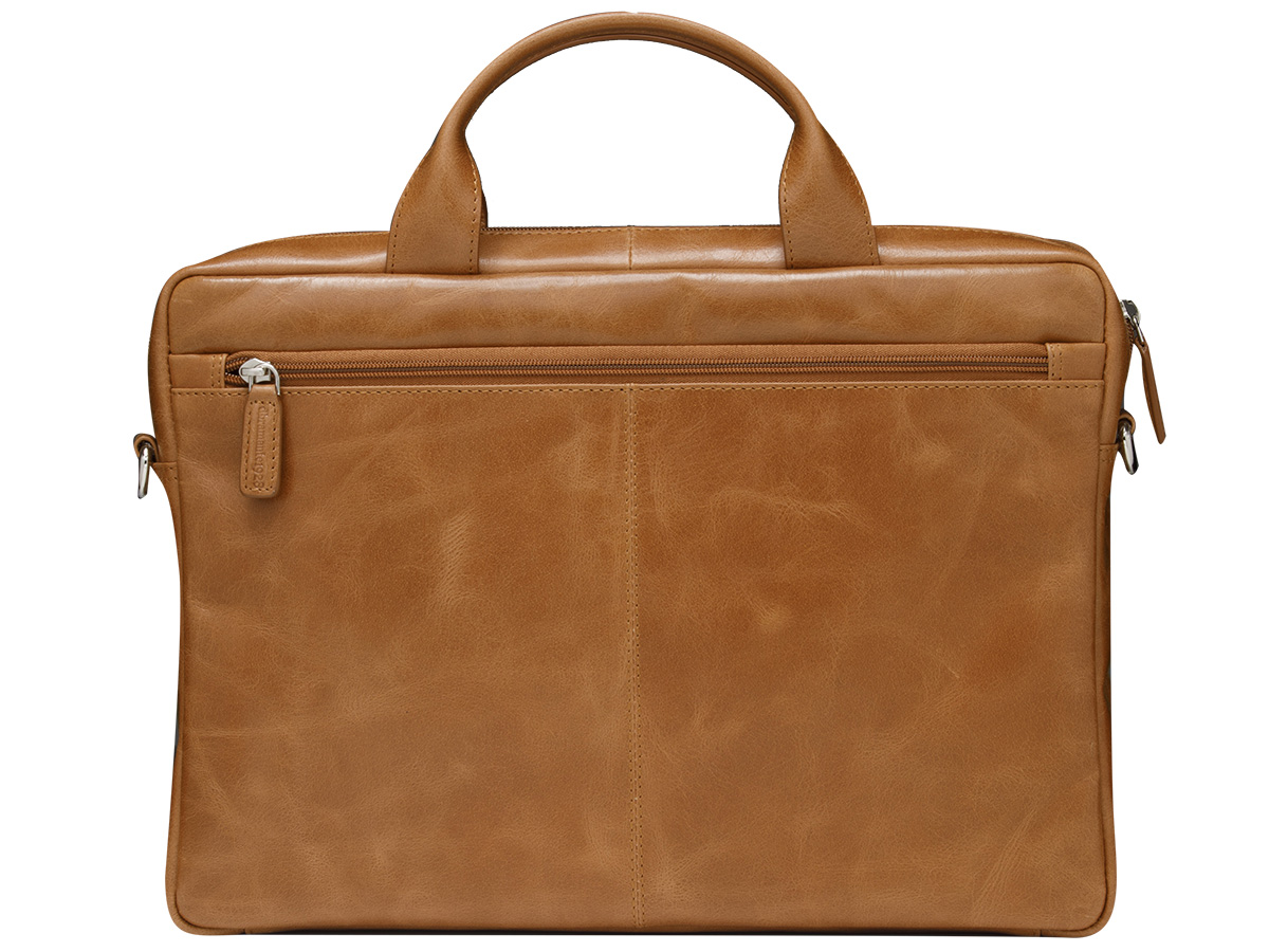 dbramante1928 Amalienborg Leather Laptop Bag Cognac - 15