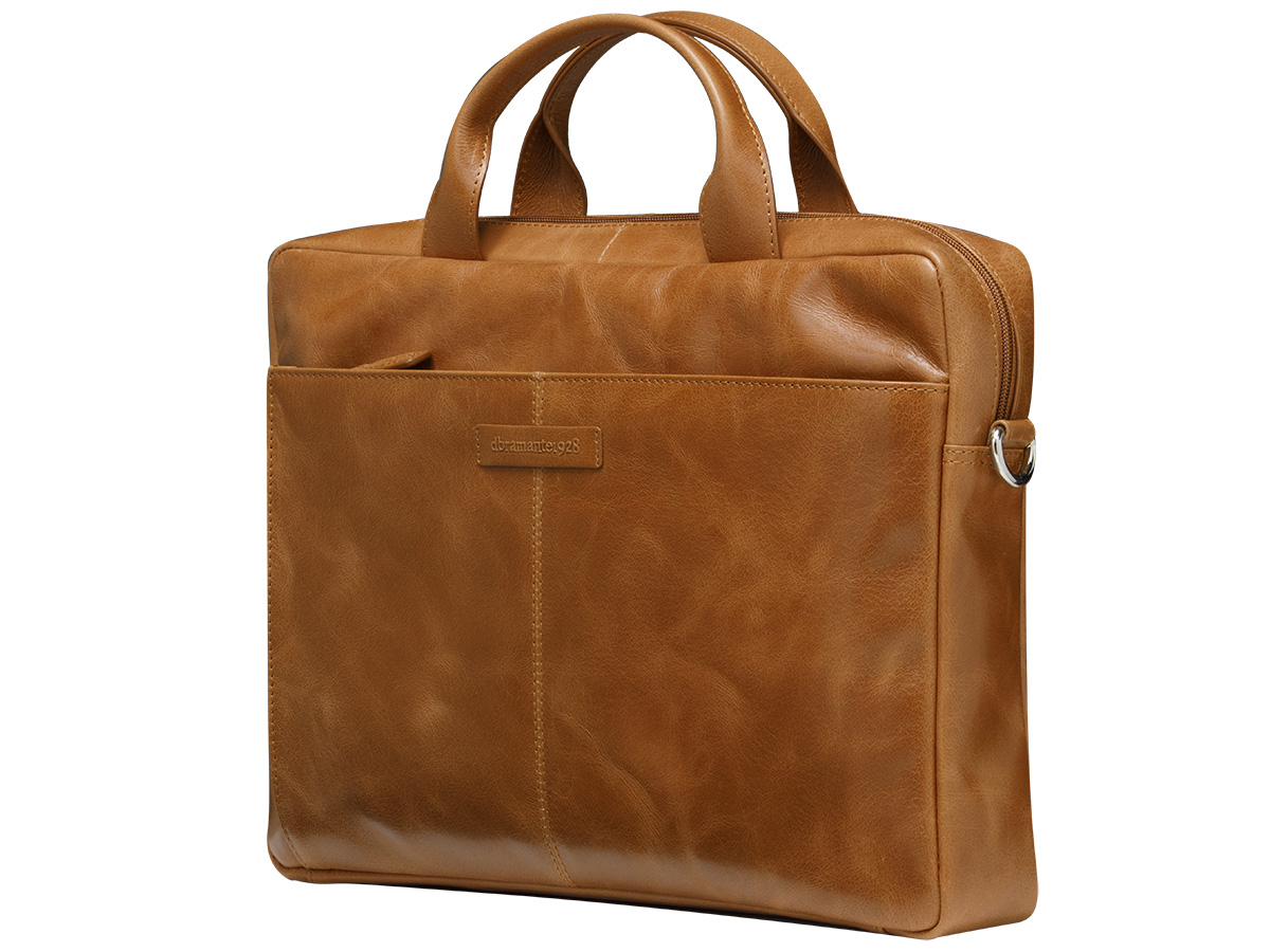 dbramante1928 Amalienborg Leather Laptop Bag Cognac - 15