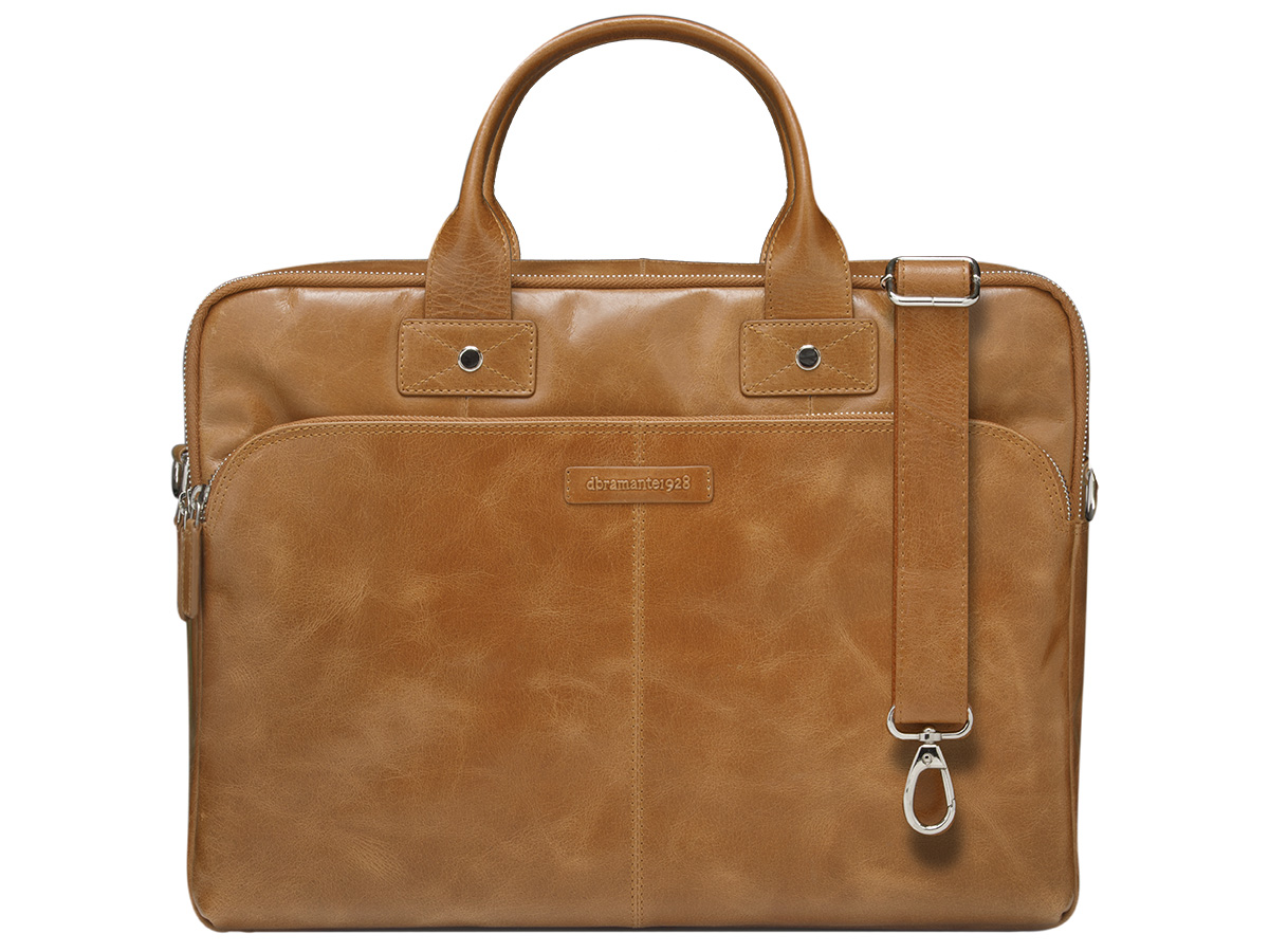 dbramante1928 Kronborg Leather Laptop Bag Cognac - 15