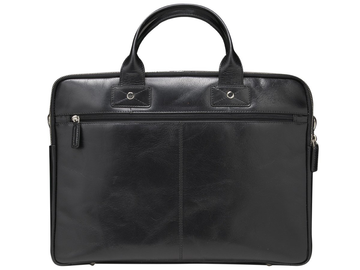dbramante1928 Kronborg Leather Laptop Bag Zwart - 15