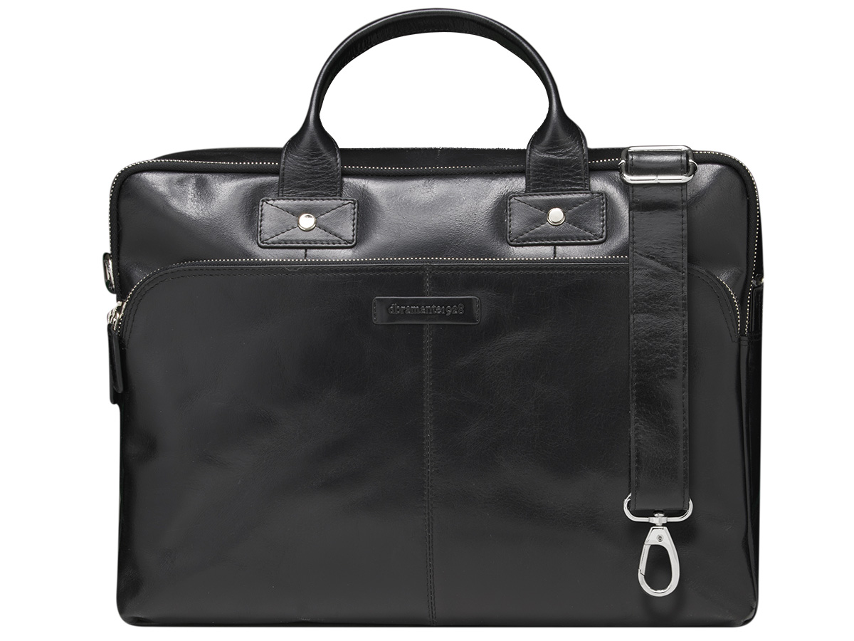 dbramante1928 Kronborg Leather Laptop Bag Zwart - 15