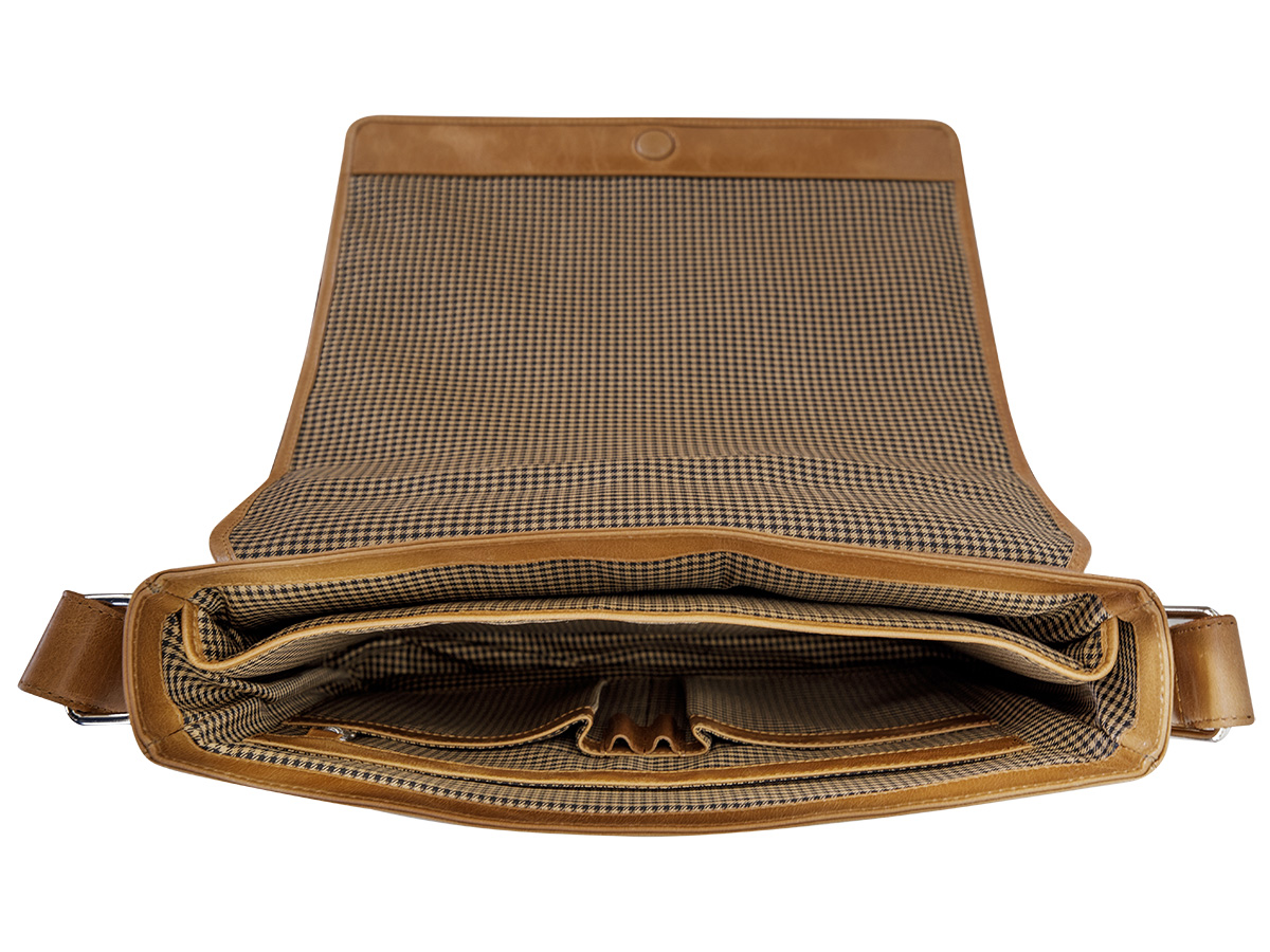 dbramante1928 Marselisborg Laptop Messenger Cognac - 13