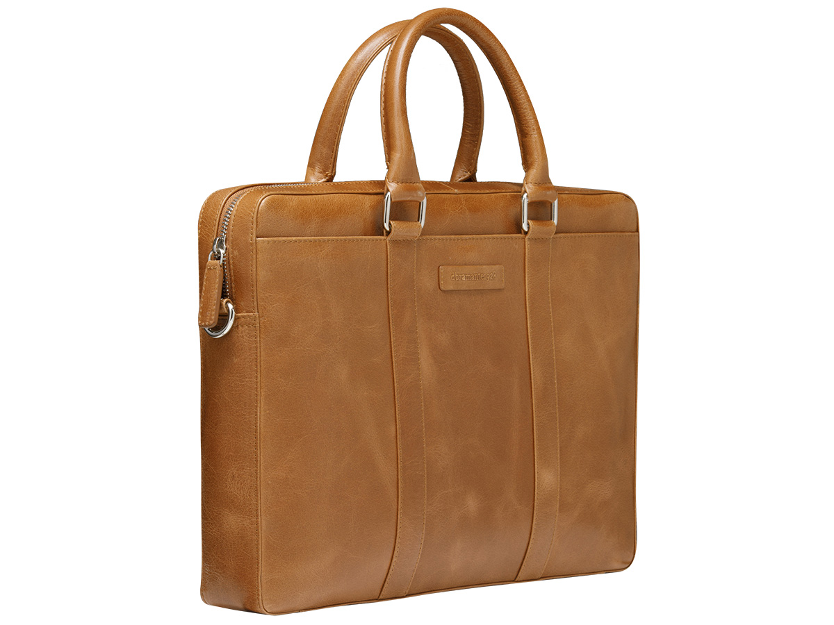 dbramante1928 Nordborg Leather Laptop Bag Cognac - 15