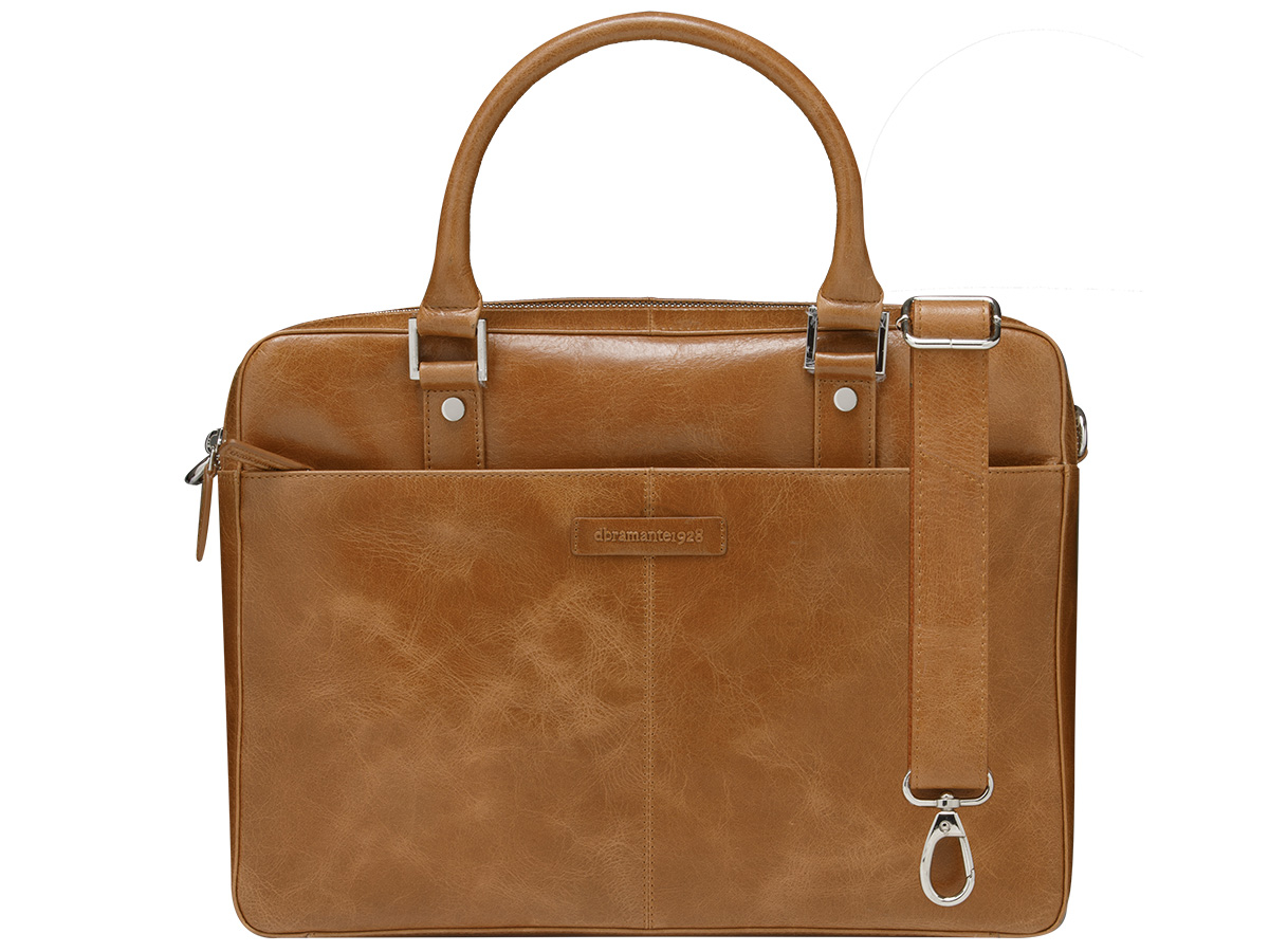 dbramante1928 Rosenborg Leather Laptop Bag Cognac - 13
