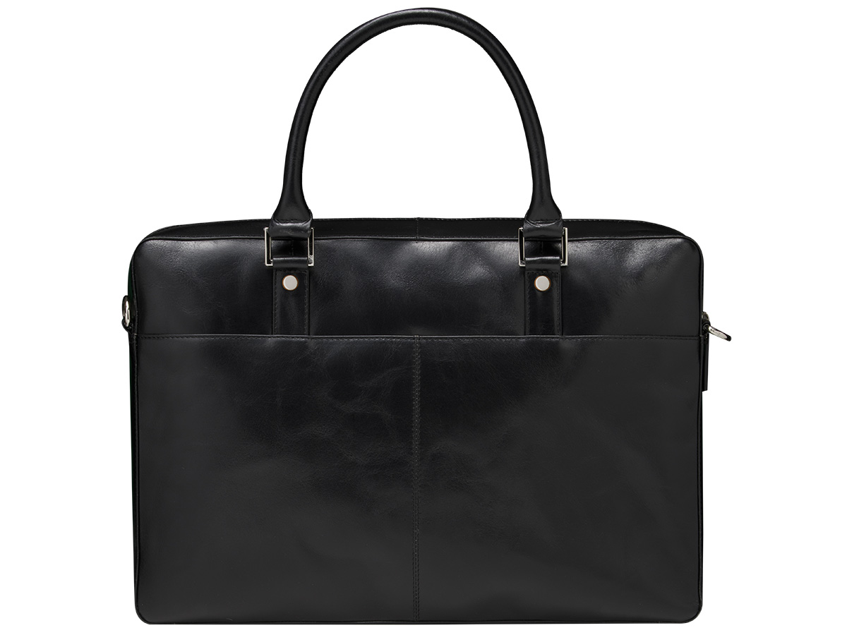 dbramante1928 Rosenborg Leather Laptop Bag Zwart - 15