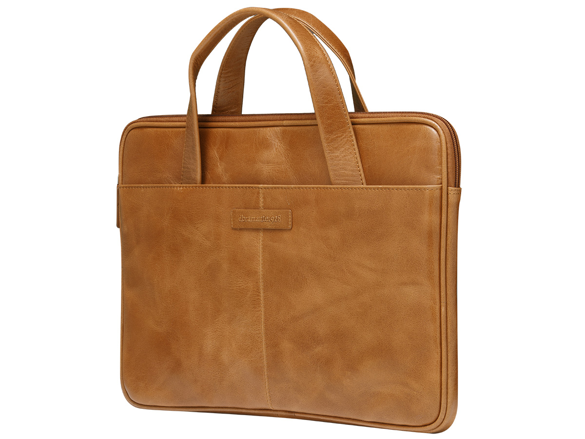 dbramante1928 Silkeborg Leather Slim Laptop Bag Cognac - 13