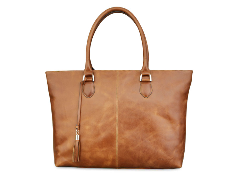 dbramante1928 Sophie Tote - Laptoptas 15 inch (Cognac)