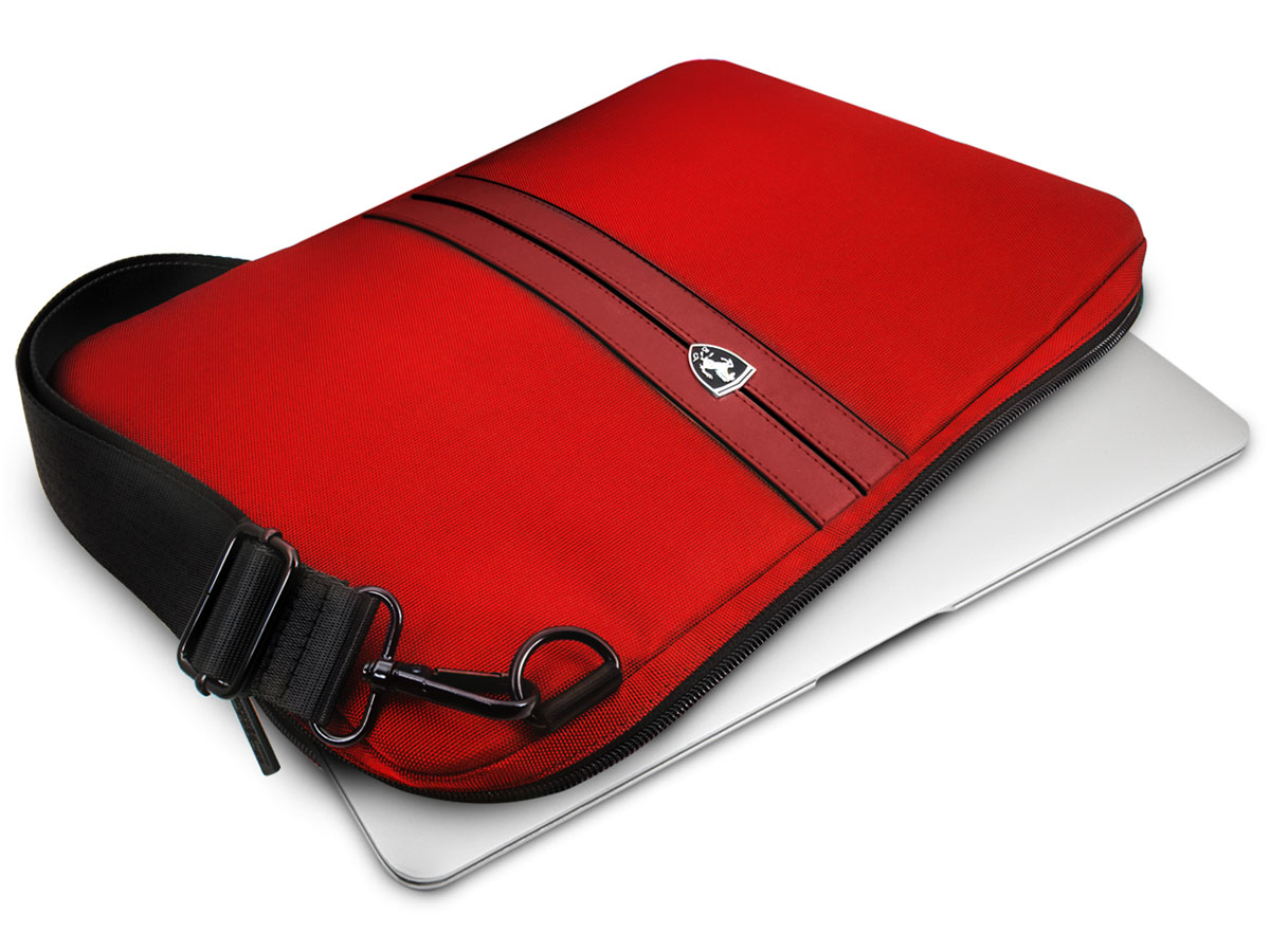 Ferrari Urban Slim Laptop Bag Rood - Laptoptas tot 13 inch