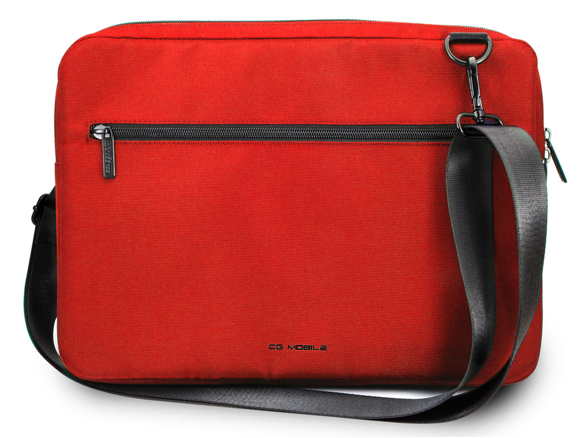 Ferrari Urban Slim Laptop Bag Rood - Laptoptas tot 13 inch