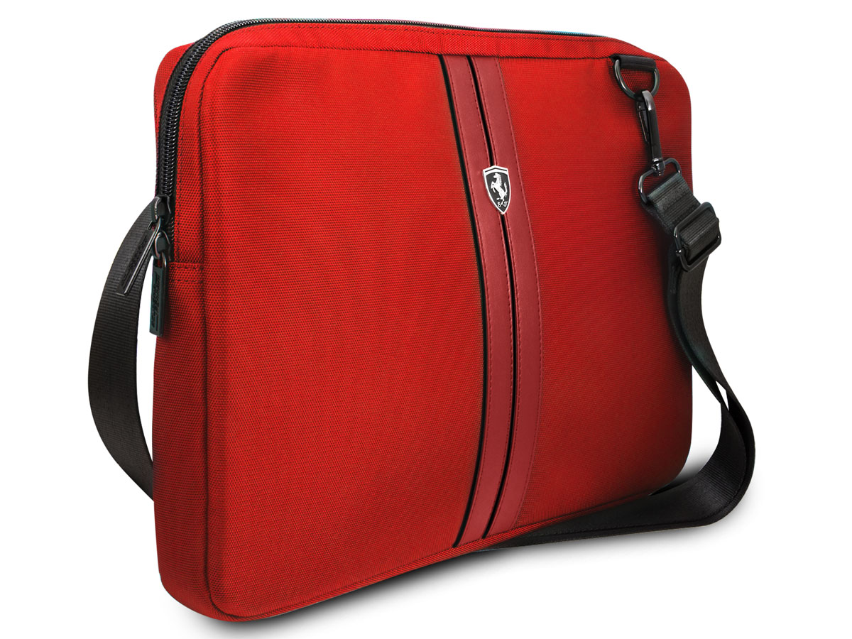 Ferrari Urban Slim Laptop Bag Rood - Laptoptas tot 13 inch