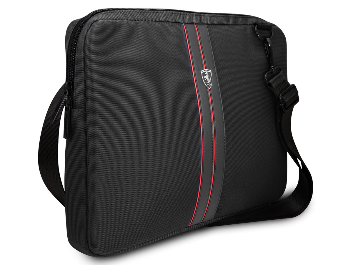 Ferrari Urban Slim Laptop Bag Zwart - Laptoptas tot 13 inch