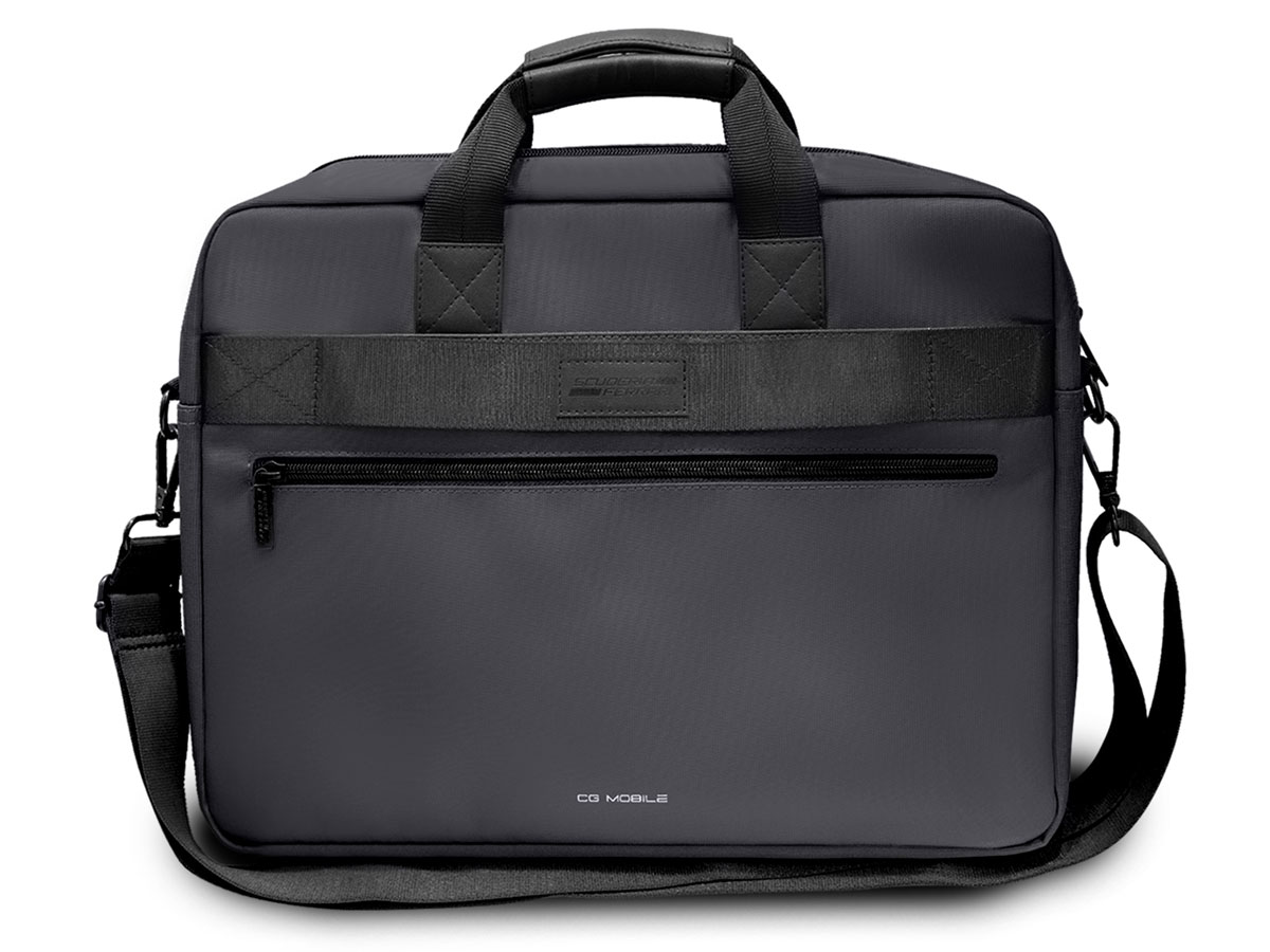 Ferrari Off Track Scuderia Laptop Bag Zwart - Laptoptas 16 inch