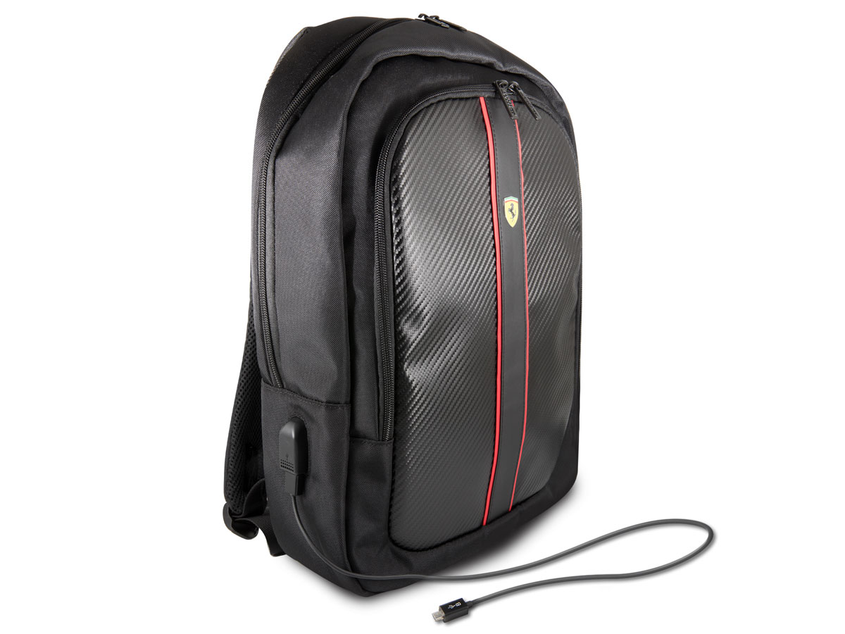 Ferrari On Track Laptop Backpack - Rugzak Laptoptas tot 15 inch