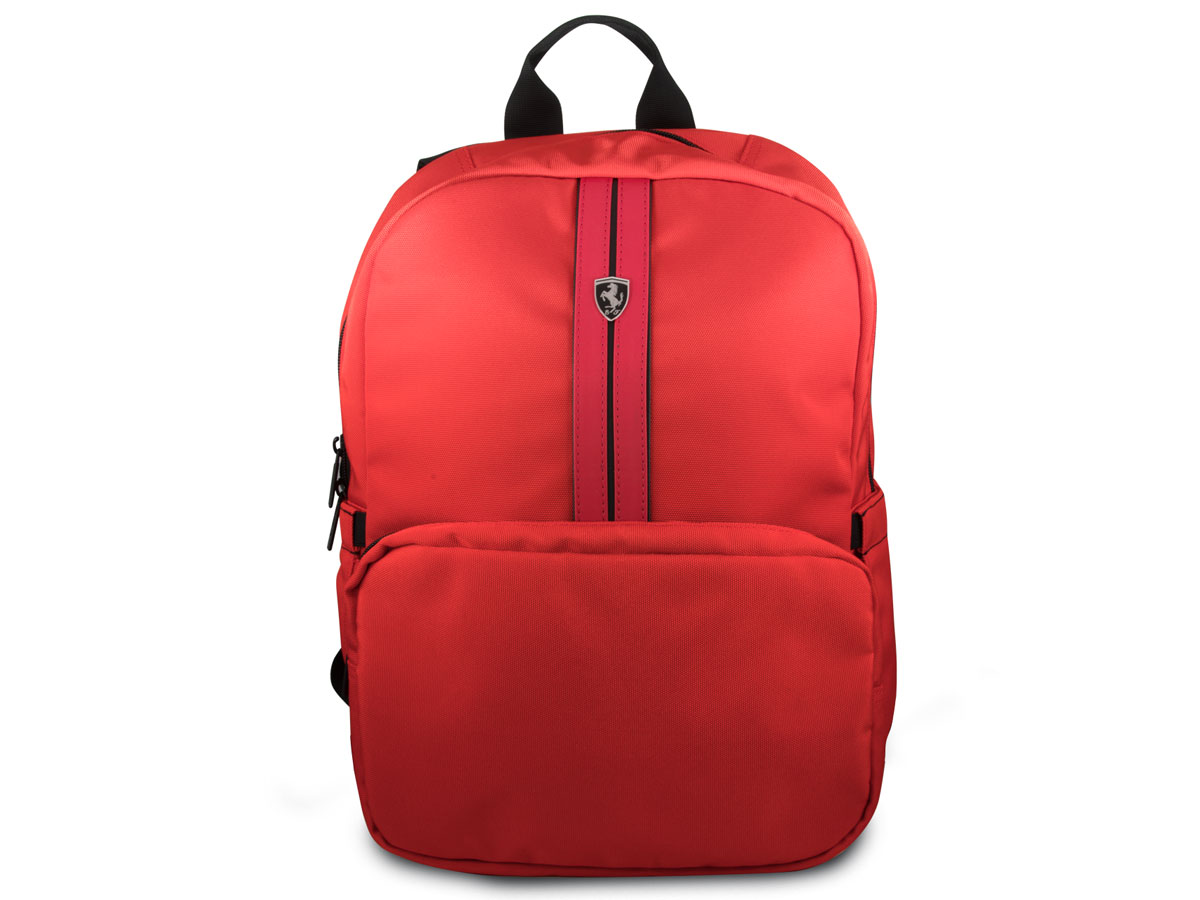 Ferrari Urban Laptop Backpack Rood - Rugzak Laptoptas tot 16 inch