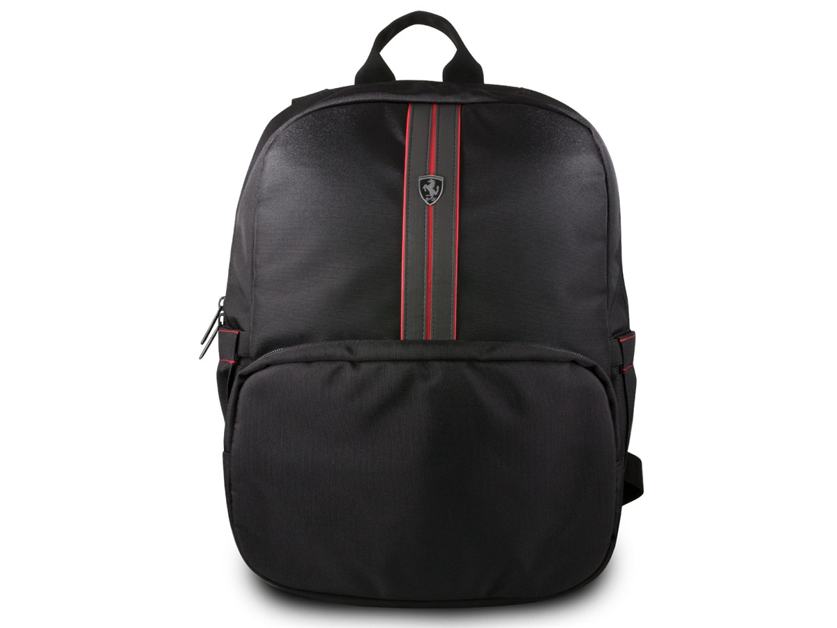 Ferrari Urban Laptop Backpack Zwart - Rugzak Laptoptas tot 16 inch