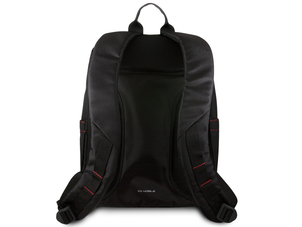 Ferrari Urban Laptop Backpack Zwart - Rugzak Laptoptas tot 16 inch