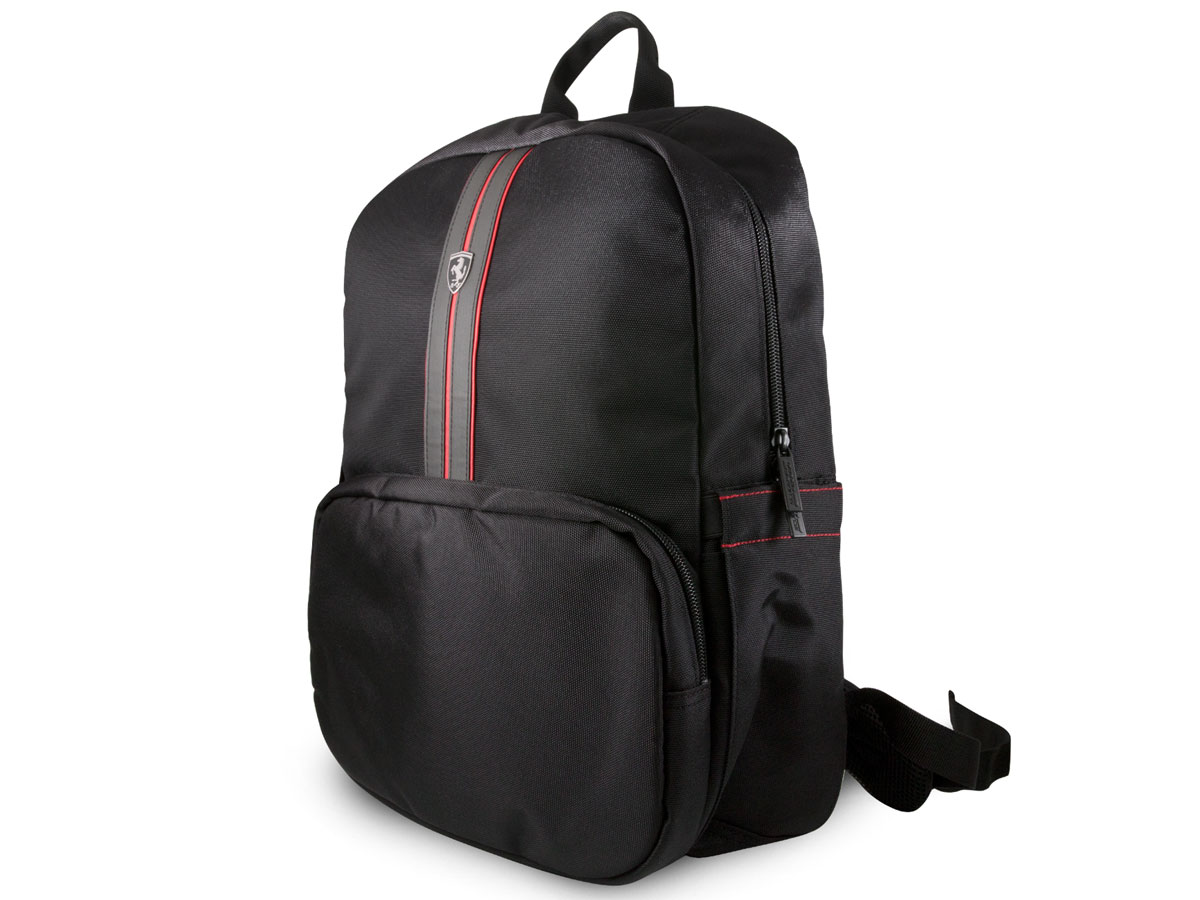 Ferrari Urban Laptop Backpack Zwart - Rugzak Laptoptas tot 16 inch