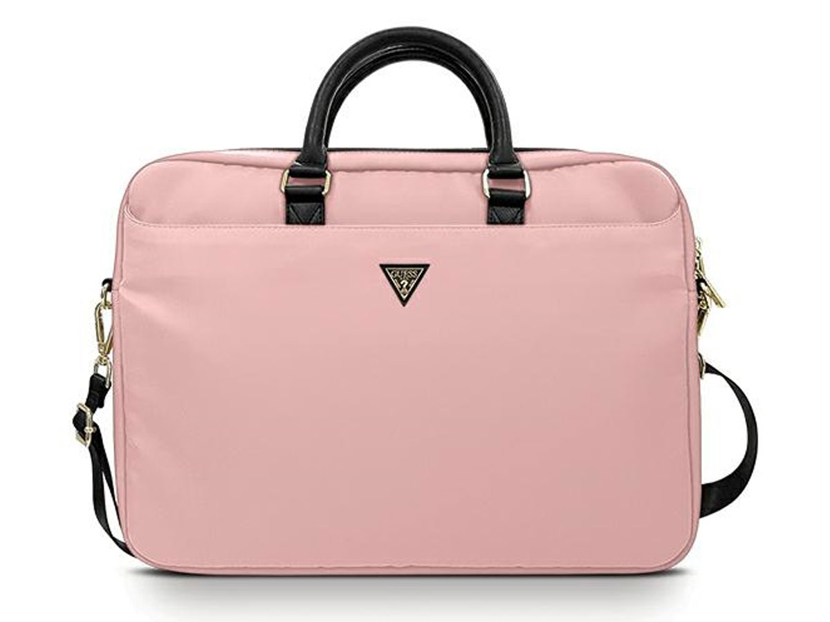 Guess Triangle Laptop Roze | Laptoptas tot 16 inch