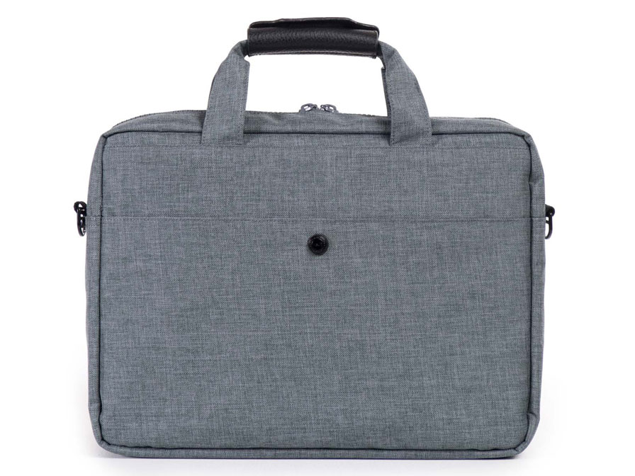 Herschel Clark Messenger Laptoptas tot 15 inch (Charcoal Crosshatch)