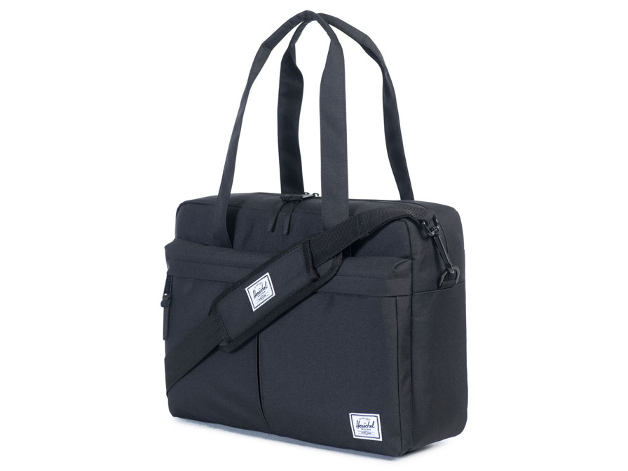 Herschel Gibson Messenger Laptoptas tot 15 inch (Zwart)