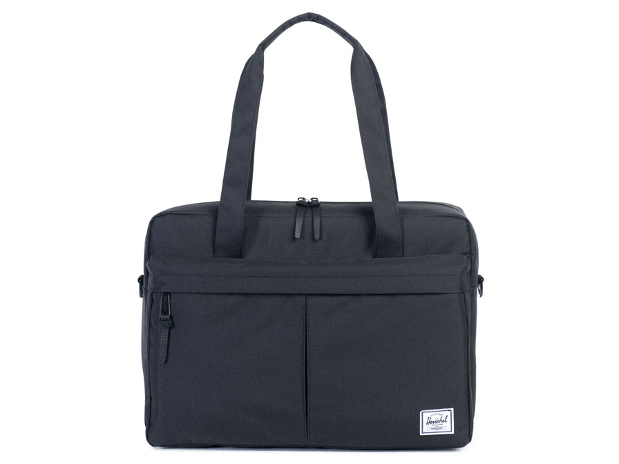 Herschel Gibson Messenger Laptoptas tot 15 inch (Zwart)