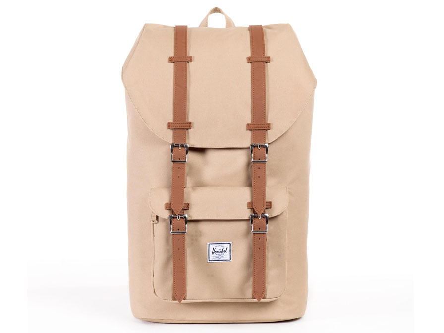 Herschel Little America Rugzak met 15 inch Laptopvak (Khaki/Tan)