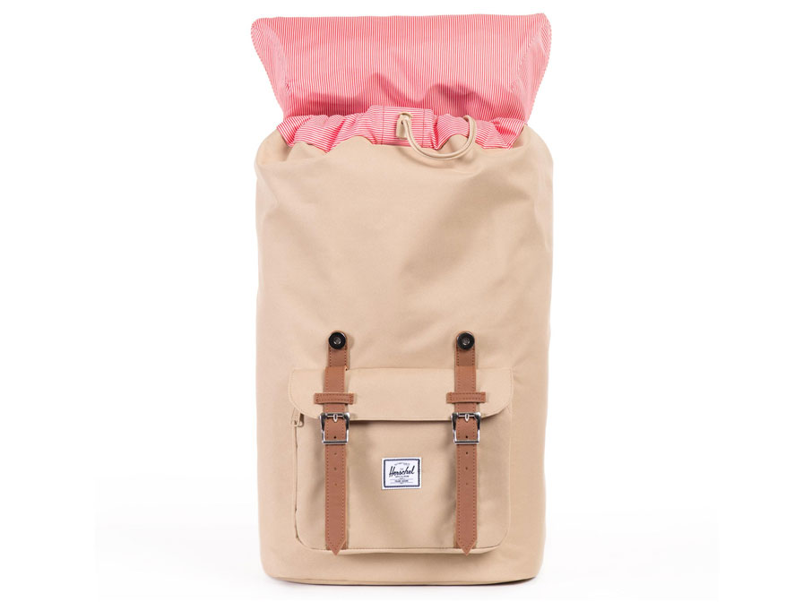 Herschel Little America Rugzak met 15 inch Laptopvak (Khaki/Tan)